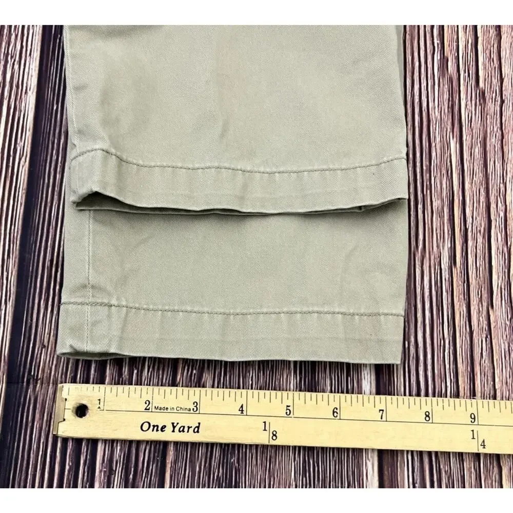 Polo Ralph Lauren Chino Beige Cotton Pants Mens Size 30x32 (Actual 30x31)